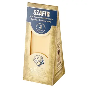 SKARBY SEROWARA Ser długodojrzewający Szafir 180 g SKARBY SEROWARA Ser długodojrzewający Szafir 180 g