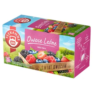 TEEKANNE ŚWIAT OWOCÓW Herbatka owocowa Owoce leśne 20 szt. 50 g TEEKANNE ŚWIAT OWOCÓW Herbatka owocowa Owoce leśne 20 szt. 50 g