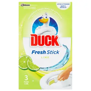 DUCK FRESH DISCS Żelowy pasek do toalety Lime 3 szt. DUCK FRESH DISCS Żelowy pasek do toalety Lime 3 szt.
