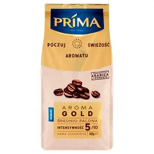 PRIMA Kawa ziarnista Aroma Gold 450 g PRIMA Kawa ziarnista Aroma Gold 450 g