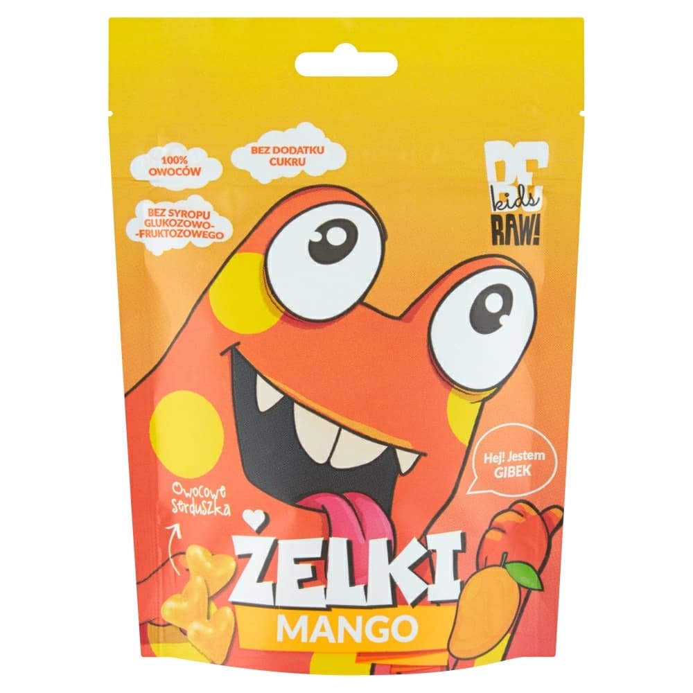 BeRAW Kids Żelki Mango 35g