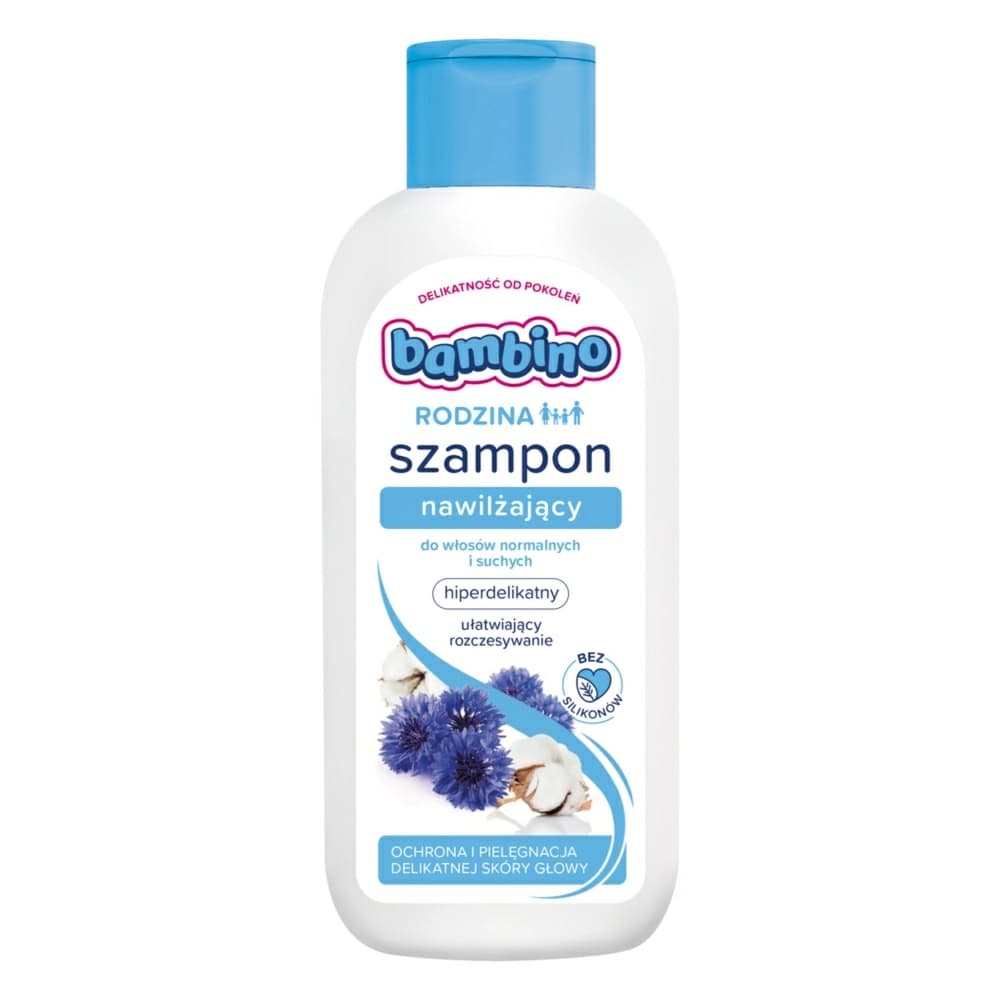 BAMBINO RODZINA Szampon nawilżający hiperdelikatny 400 ml
