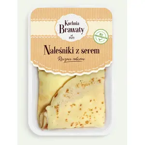 KUCHNIA BRAWATY Naleśniki z serem 350 g KUCHNIA BRAWATY Naleśniki z serem 350 g