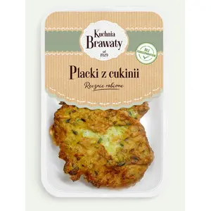 KUCHNIA BRAWATY Placki z cukinii 260 g KUCHNIA BRAWATY Placki z cukinii 260 g