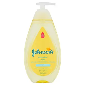 JOHNSON'S TOP-TO-TOE Płyn do mycia ciała i włosów od 1. dnia życia 500 ml JOHNSON'S TOP-TO-TOE Płyn do mycia ciała i włosów od 1. dnia życia 500 ml