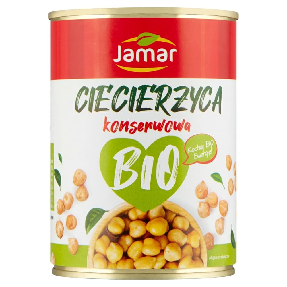 JAMAR Ciecierzyca konserwowa BIO 400 g