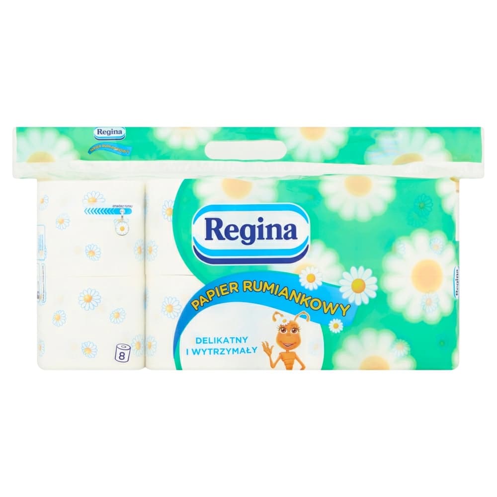REGINA Papier toaletowy rumiankowy 8 rolek