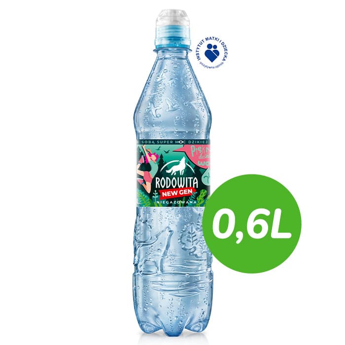 RODOWITA Woda mineralna niegazowana Sport Woda 600 ml