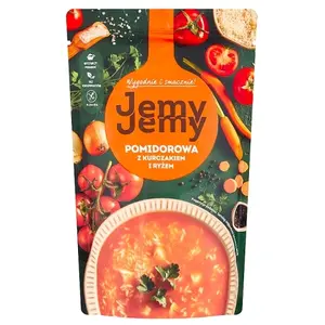 JEMYJEMY Pomidorowa z kurczakiem i ryżem 450 g JEMYJEMY Pomidorowa z kurczakiem i ryżem 450 g