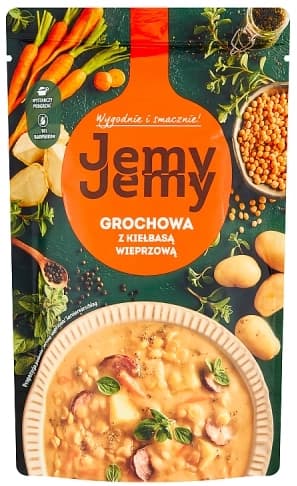 JEMYJEMY Grochowa z kiełbasą wieprzową 450 g
