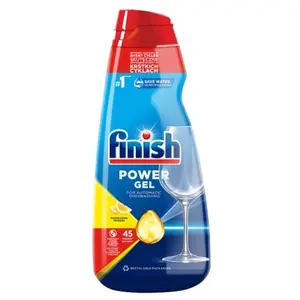 FINISH Żel do mycia naczyń w zmywarce Power Gel Lemon 900 ml FINISH Żel do mycia naczyń w zmywarce Power Gel Lemon 900 ml