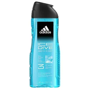 ADIDAS Żel pod prysznic dla mężczyzn 3w1 Ice Dive 400 ml ADIDAS Żel pod prysznic dla mężczyzn 3w1 Ice Dive 400 ml