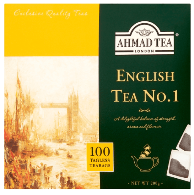 AHMAD TEA Herbata czarna English Tea No. 1 100 szt. 200 g