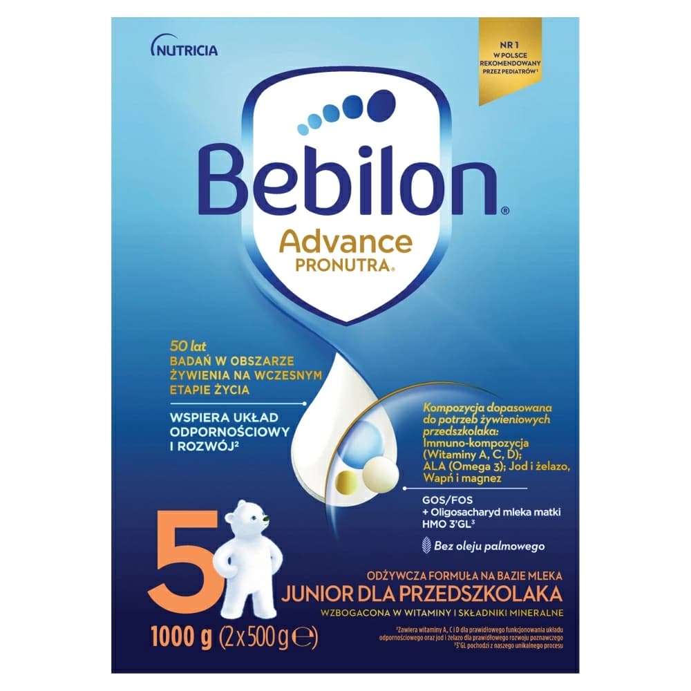 BEBILON ADVANCE PRONUTRA Junior 5 (2x500g) 1000 g