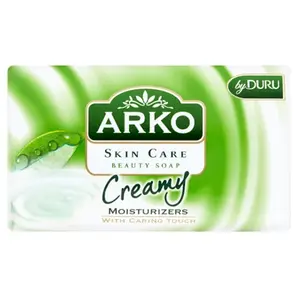 ARKO SKIN CARE CREAMY Mydło kosmetyczne dodatkowe nawilżenie 90 g ARKO SKIN CARE CREAMY Mydło kosmetyczne dodatkowe nawilżenie 90 g