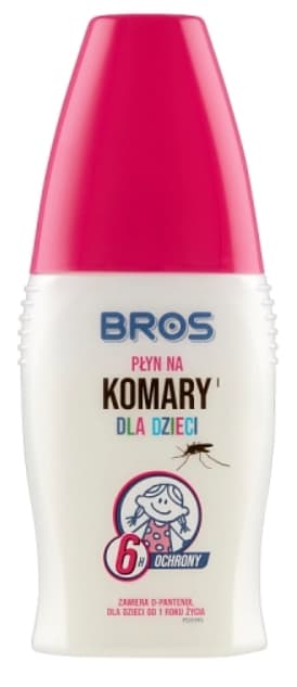 BROS Płyn na komary dla dzieci 50 ml