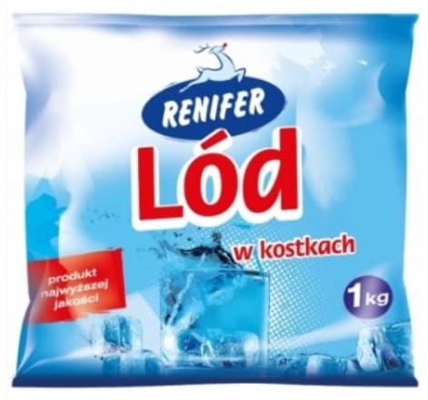 RENIFER Lód w kostkach 1000 g