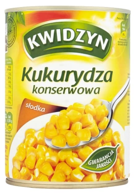KWIDZYN Kukurydza konserwowa 400 g