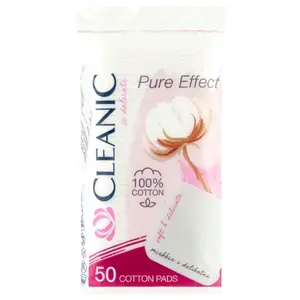 CLEANIC PURE EFFECT Płatki kosmetyczne 50 szt. CLEANIC PURE EFFECT Płatki kosmetyczne 50 szt.