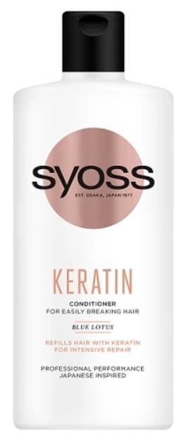 SYOSS Odżywka do włosów słabych i łamliwych Keratin 440 ml