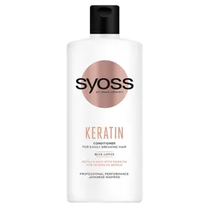 SYOSS Odżywka do włosów słabych i łamliwych Keratin 440 ml SYOSS Odżywka do włosów słabych i łamliwych Keratin 440 ml