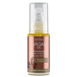 JOANNA Argan Oil Eliksir jedwabisty regenerujący 30 ml JOANNA Argan Oil Eliksir jedwabisty regenerujący 30 ml