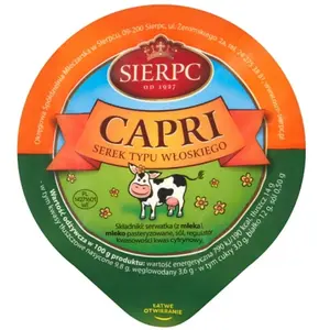 SIERPC Serek typu włoskiego Capri 220 g SIERPC Serek typu włoskiego Capri 220 g