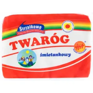 STRZAŁKOWO Twaróg śmietankowy 250 g STRZAŁKOWO Twaróg śmietankowy 250 g