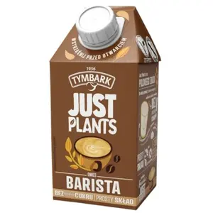 TYMBARK JUST PLANTS Napój owies barista VEGE 500 ml TYMBARK JUST PLANTS Napój owies barista VEGE 500 ml