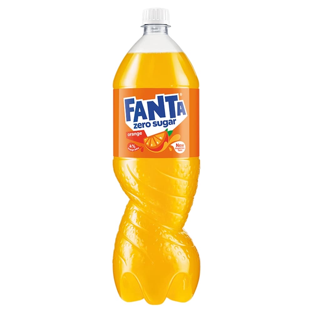 FANTA ZERO Napój gazowany o smaku pomarańczowym 1500 ml