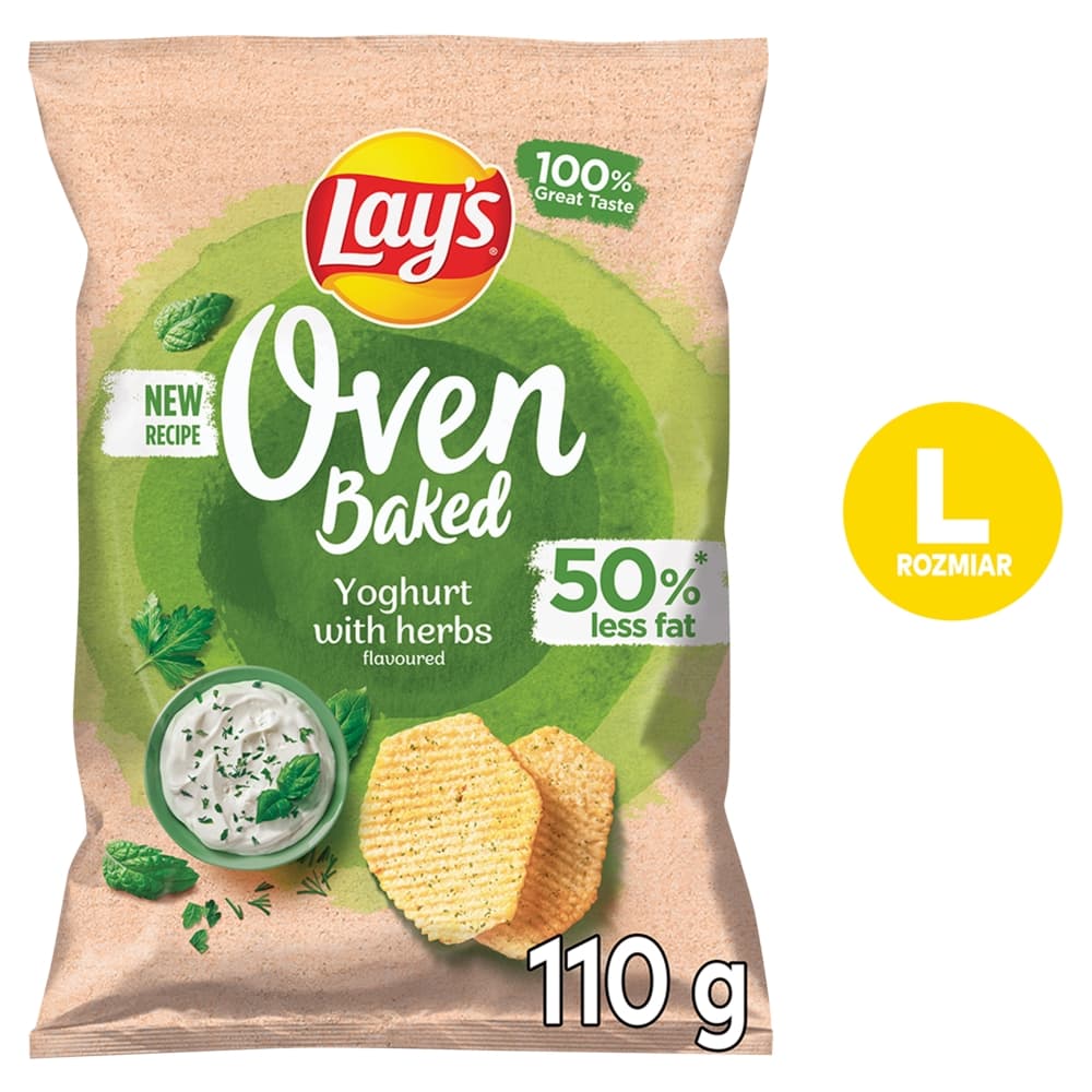 Lay's Oven Baked Yoghurt with Herbs 110g