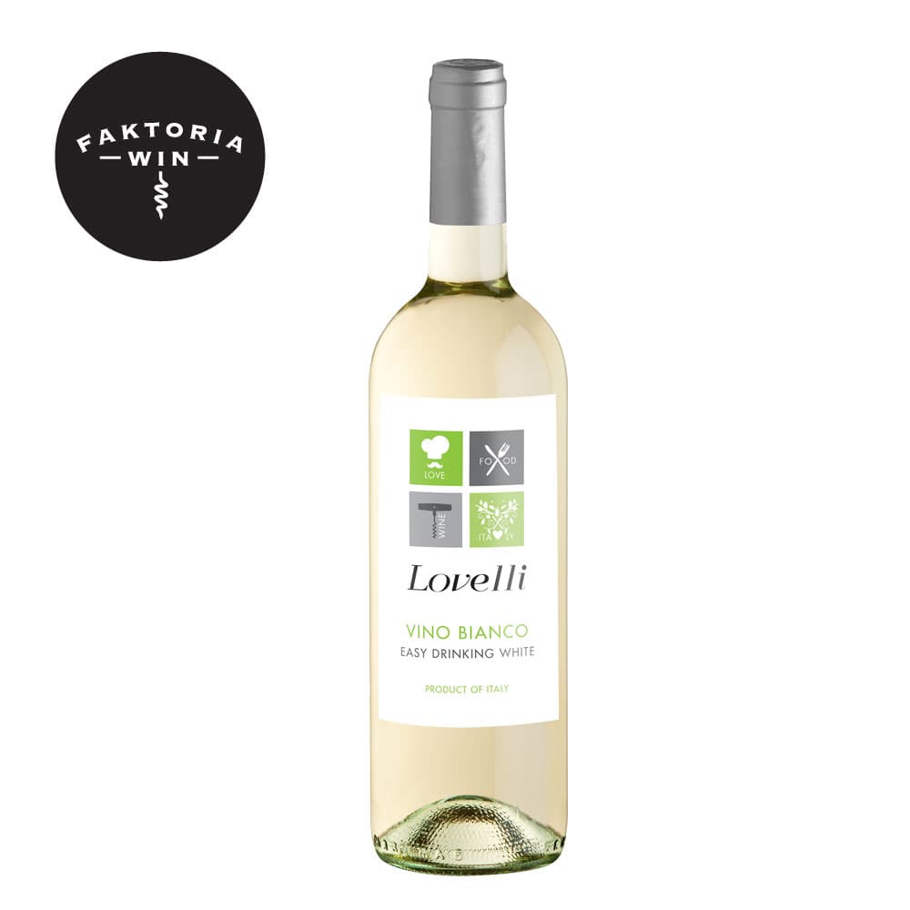 LOVELLI Wino Bianco białe wytrawne 750 ml