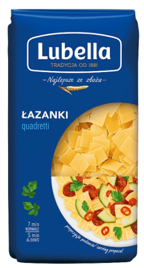 LUBELLA Makaron łazanki 400 g