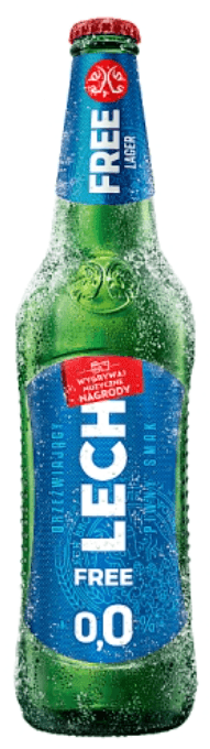 LECH FREE Piwo bezalkoholowe butelka 500 ml