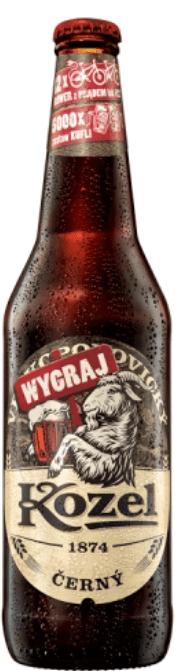 KOZEL Piwo Černý ciemne butelka 500 ml