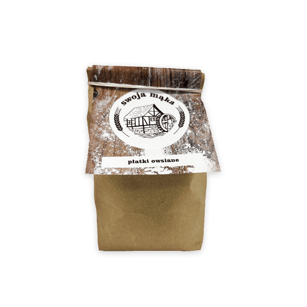 SWOJA MĄKA Płatki owsiane 500 g