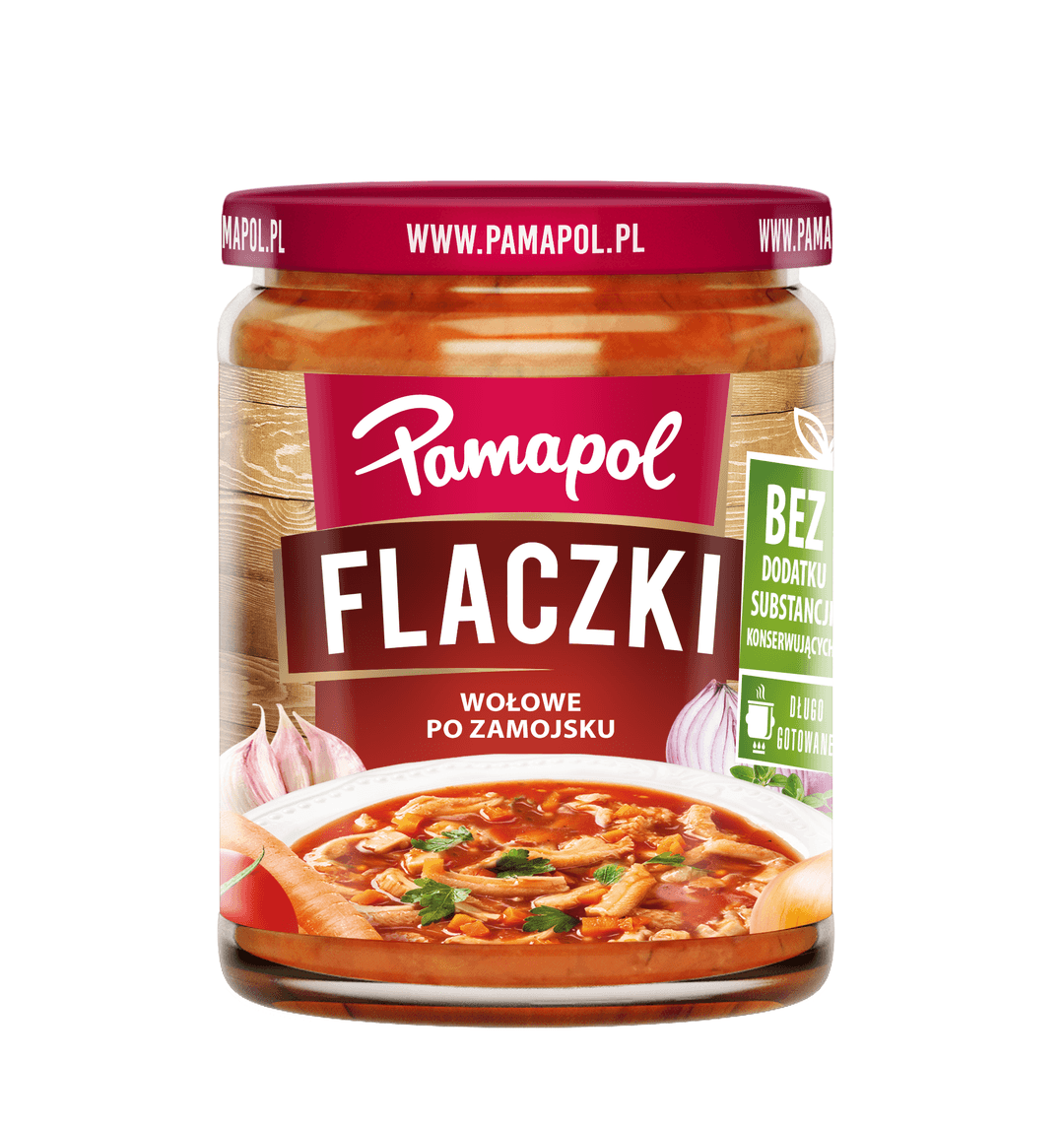 PAMAPOL Flaczki wołowe po zamojsku 500 g
