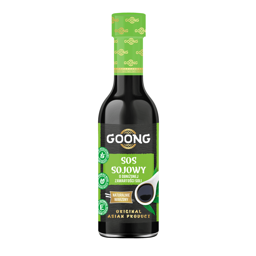 GOONG Sos sojowy o obniżonej zawartości soli 150 ml