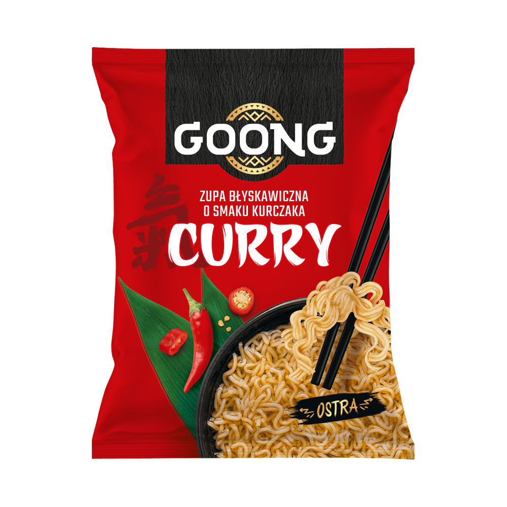 GOONG Zupa błyskawiczna o smaku kurczaka Curry 65 g