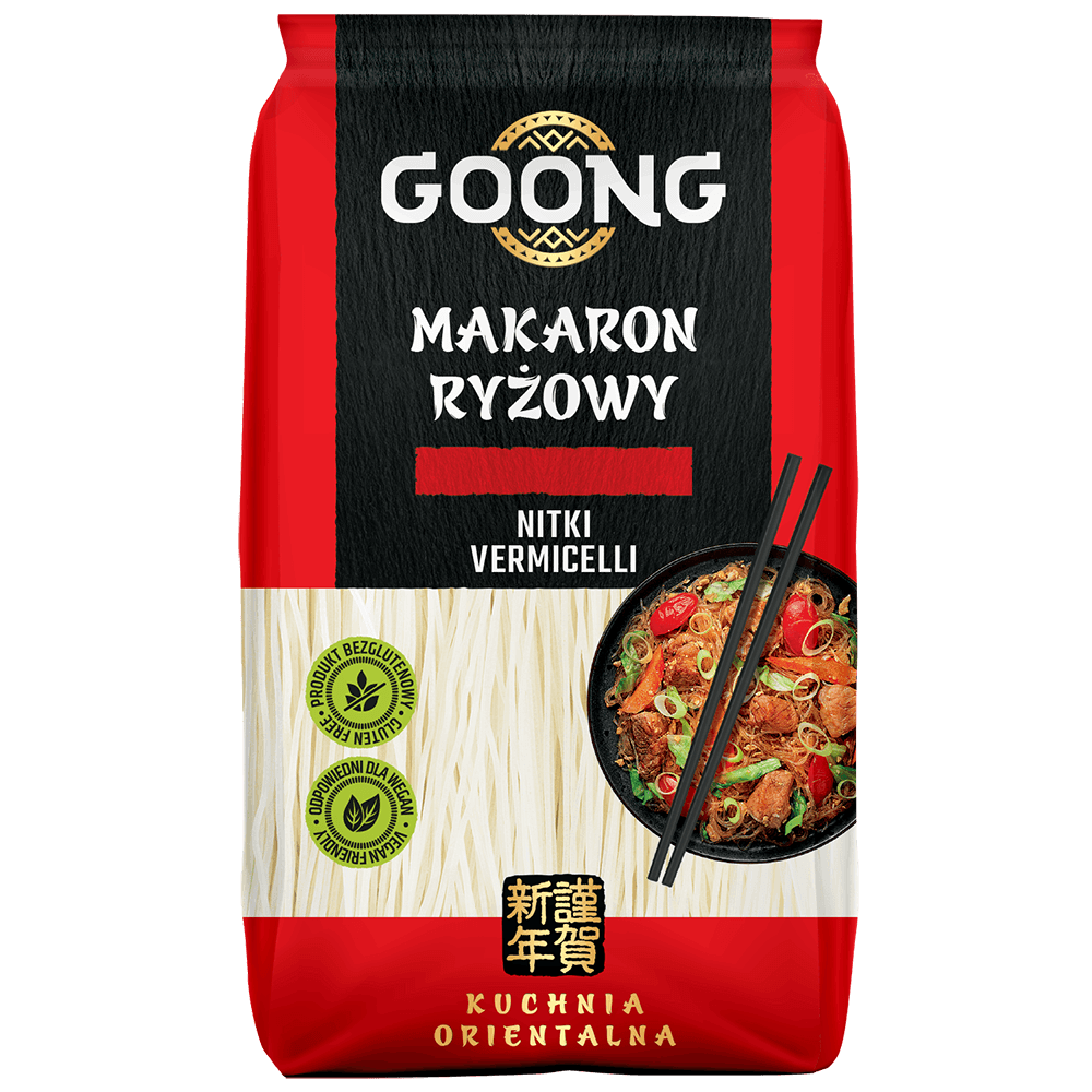 GOONG Makaron ryżowy nitki Vermicelli 200 g
