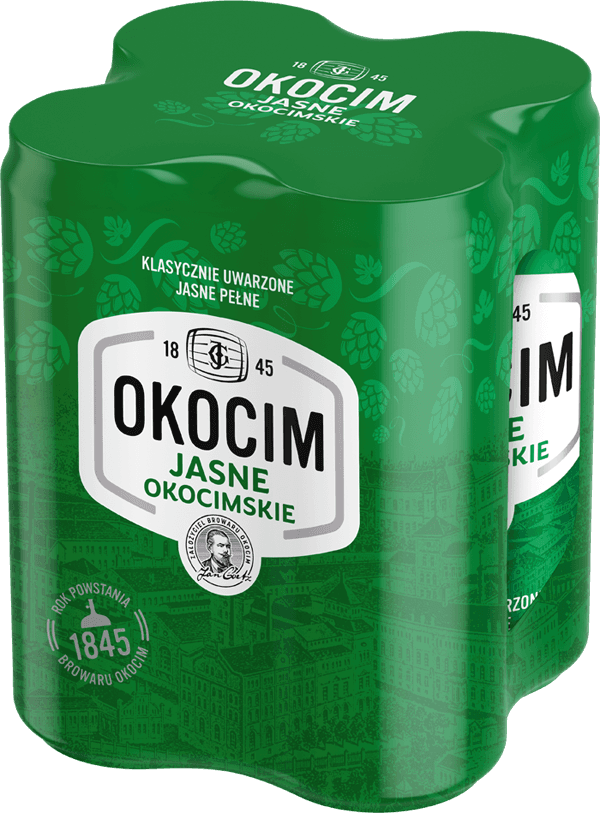 OKOCIM Piwo jasne okocimskie 4x500ml 2000 ml