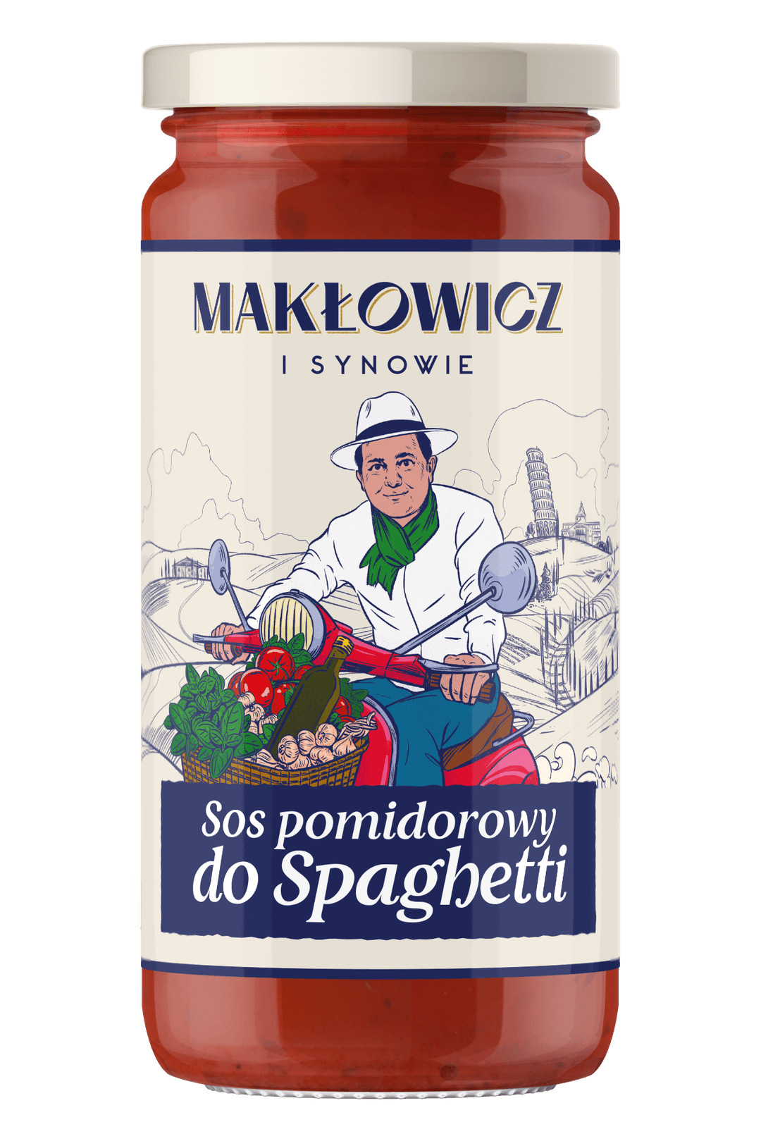MAKŁOWICZ I SYNOWIE Sos pomidorowy do spaghetti 400 g
