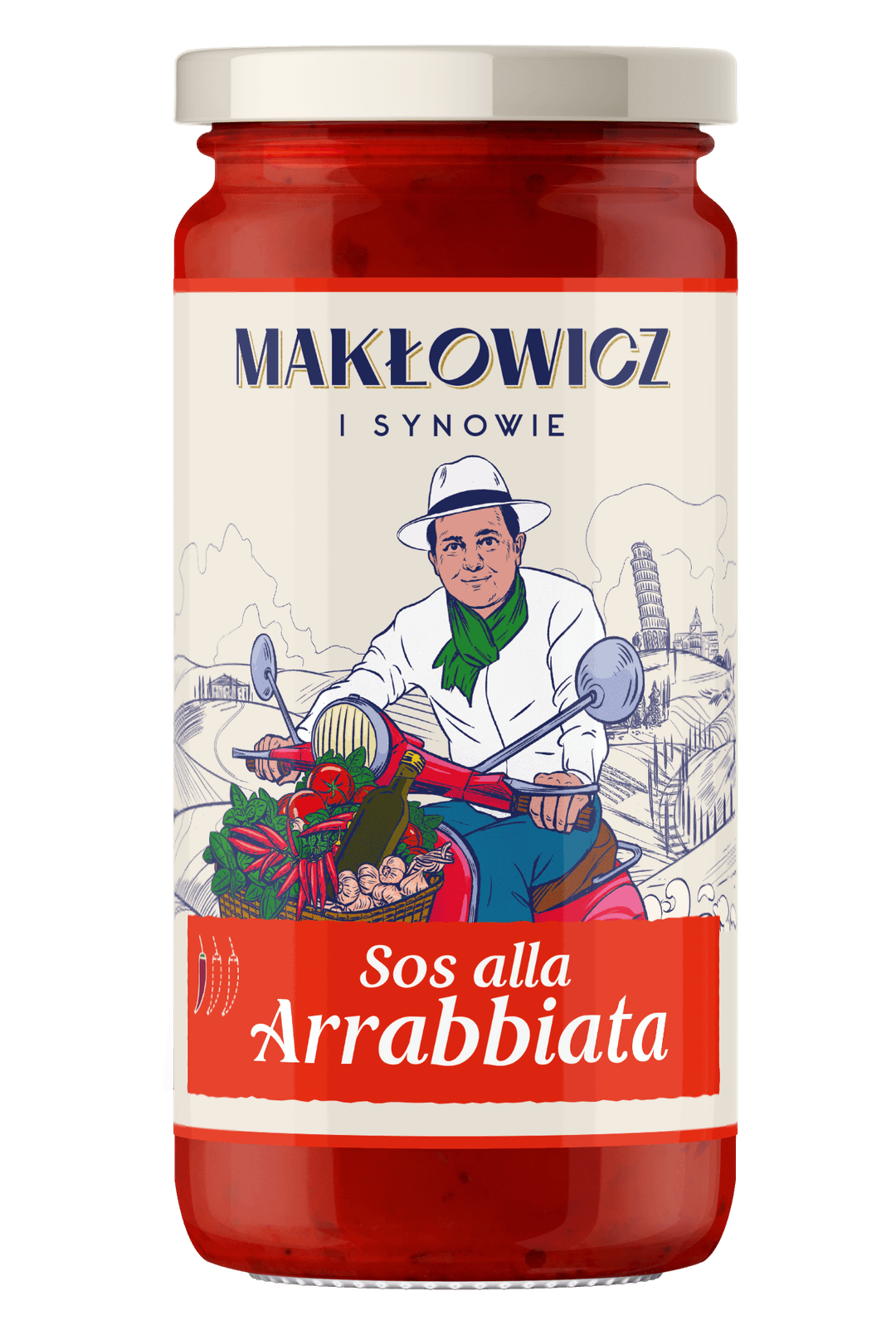 MAKŁOWICZ I SYNOWIE Sos arrabbiata 400 g