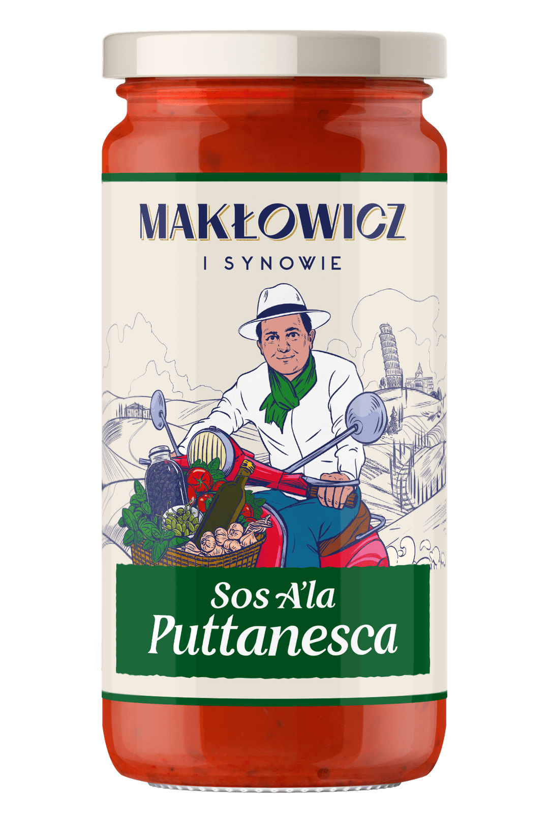 MAKŁOWICZ I SYNOWIE Sos alla puttanesca 400 g