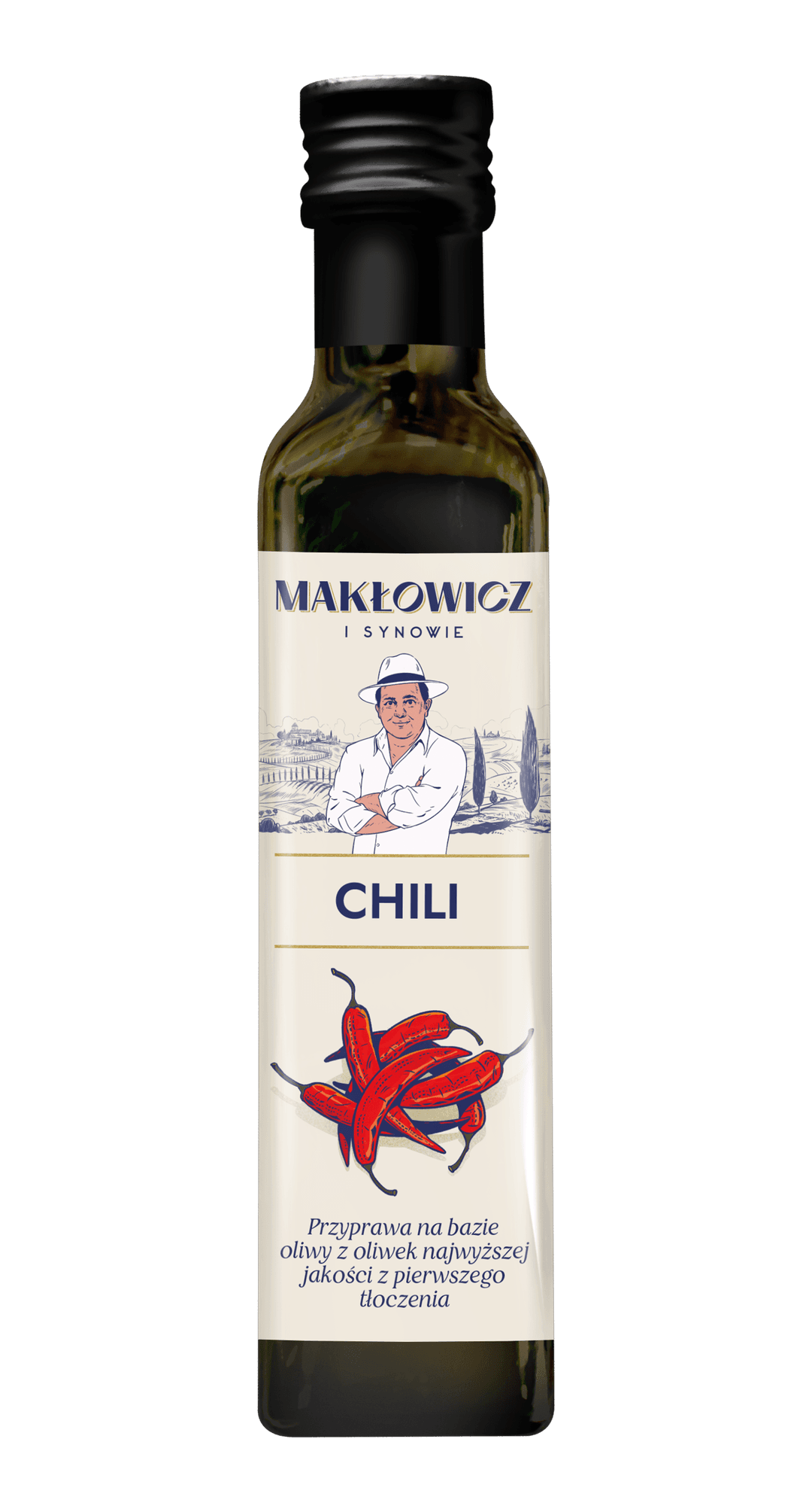 MAKŁOWICZ I SYNOWIE Oliwa chilli 250 ml
