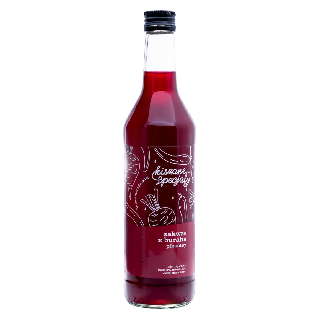 KISZONE SPECJAŁY Zakwas z buraka pikantny 500 ml