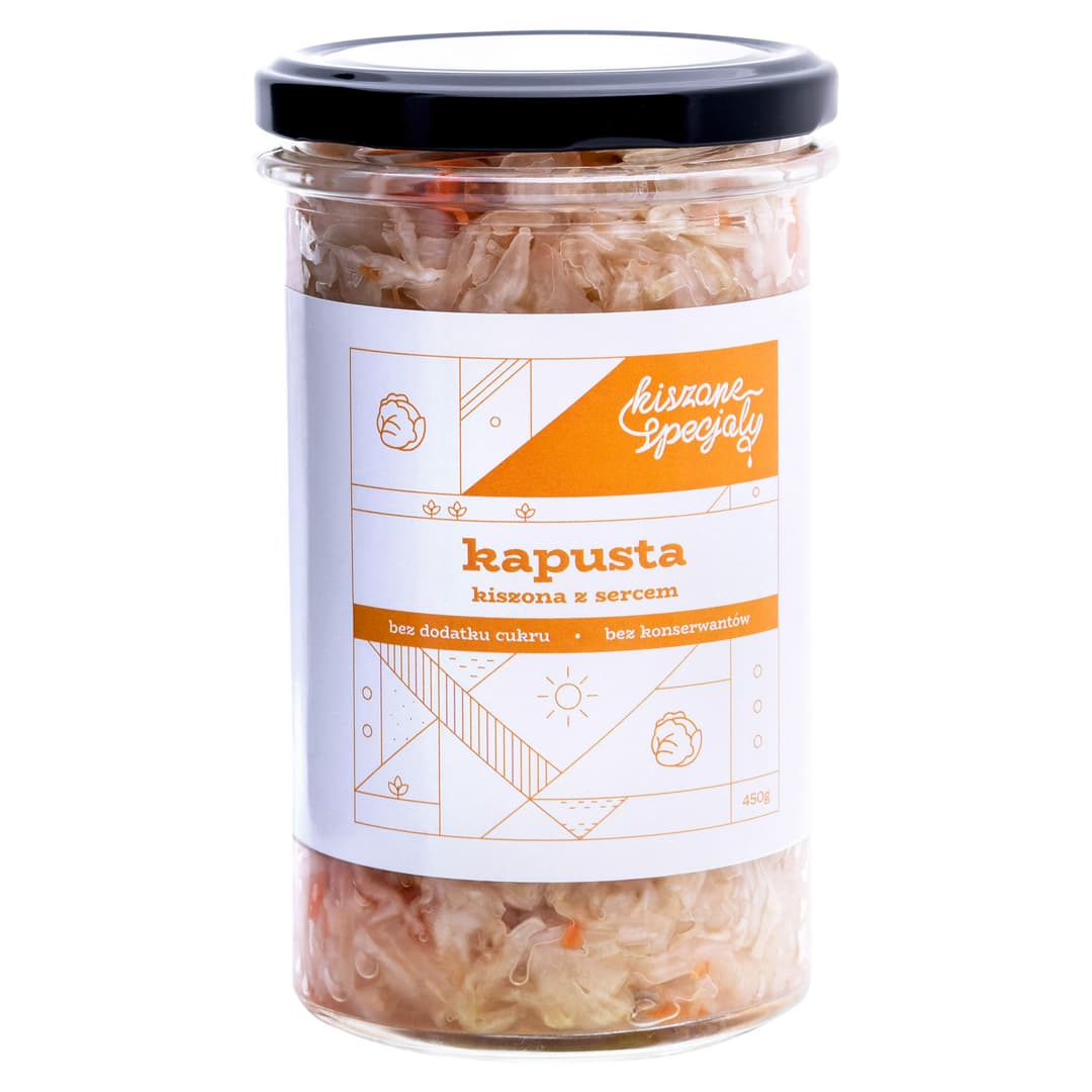KISZONE SPECJAŁY Kapusta kiszona 420 g