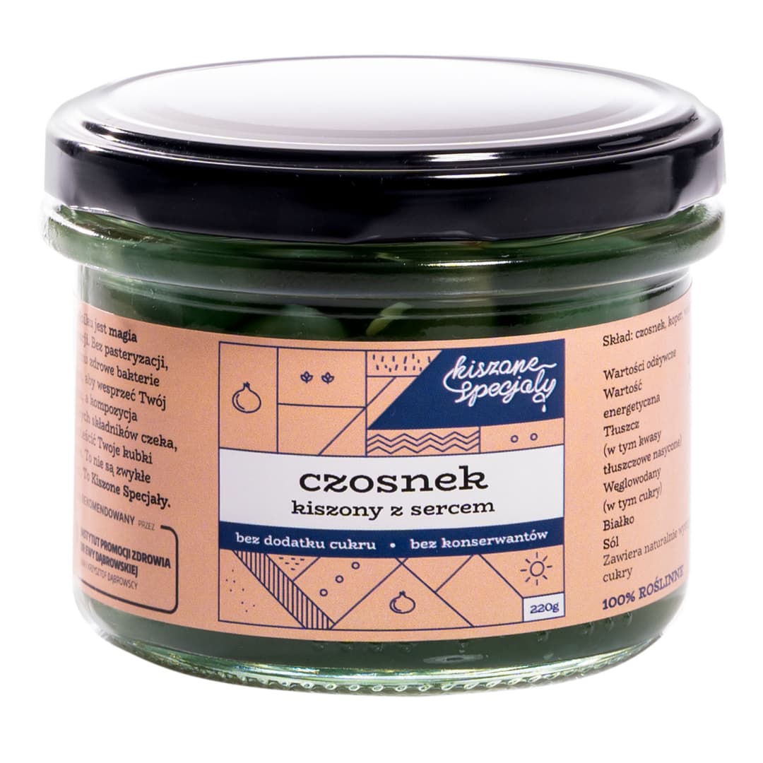 KISZONE SPECJAŁY Czosnek kiszony 190 g