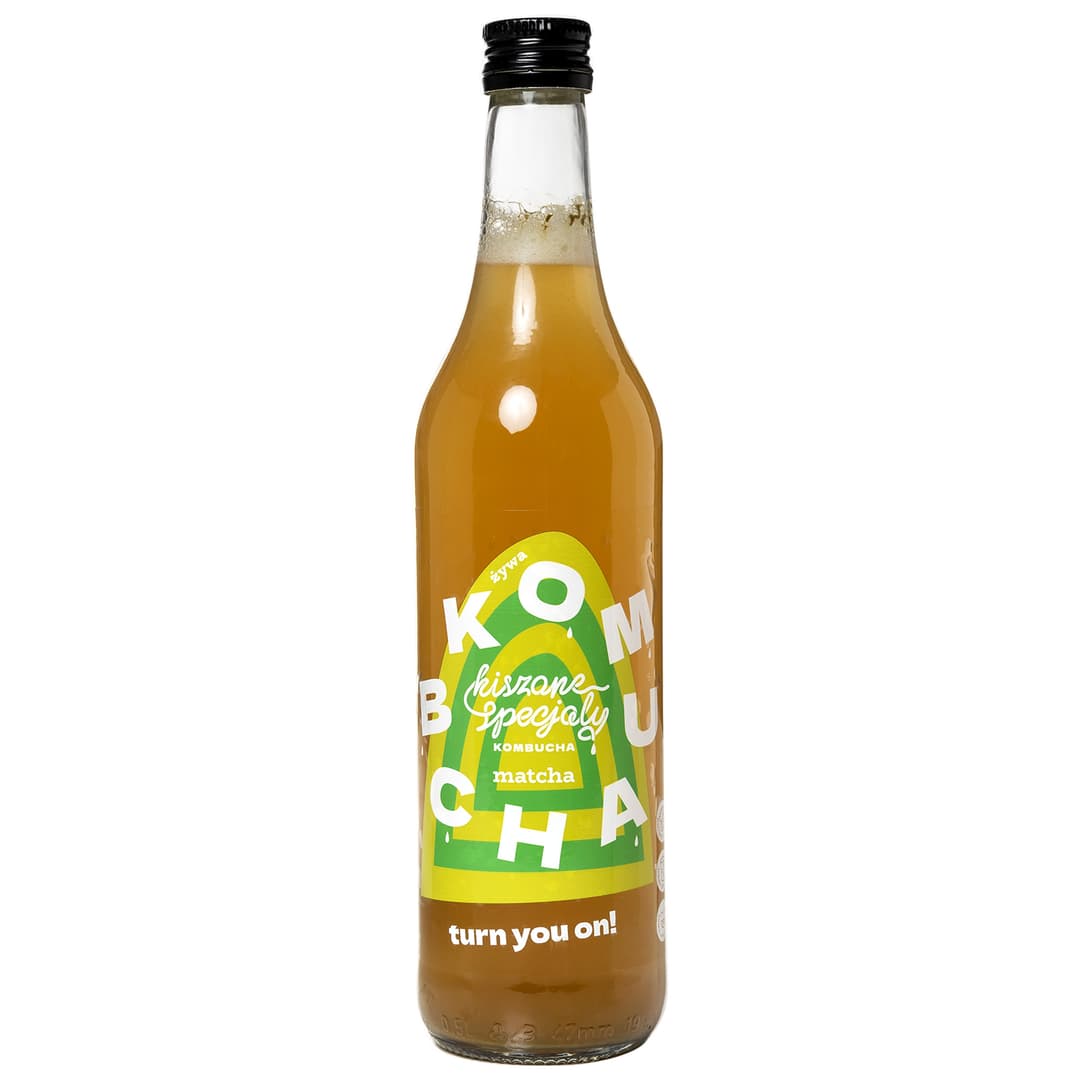 KISZONE SPECJAŁY Kombucha matcha 500 ml