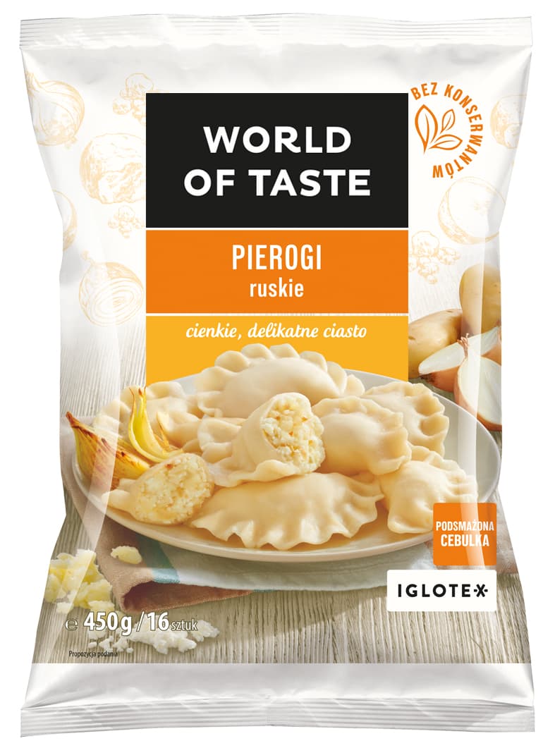 PROSTE HISTORIE Pierogi Ruskie 450g
